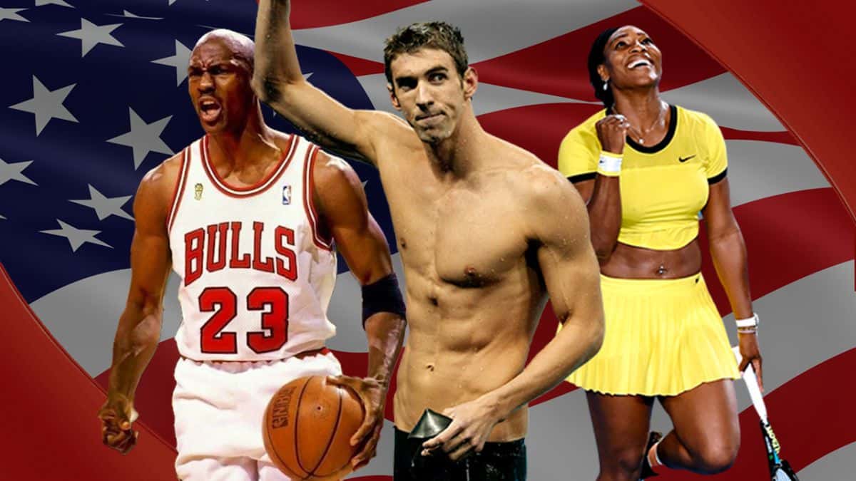 Champions of their craft: Jordan, Phelps, and Williams redefine greatness.